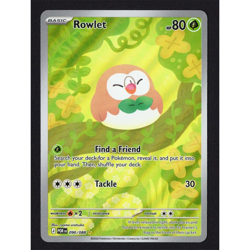 Rowlet - 90/88 - Perfect Order - Illustration Rare - Full Art - Holo - NM - Image 1