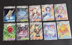 Pokemon TCG Scarlet & Violet Era Mega Illustration Rare Trainer Lot X 10 NM - Image 1