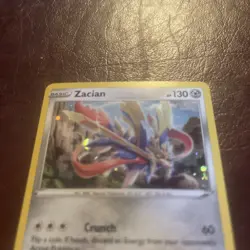 Zacian SWSH033 Holo Sword & Shield Promo Cards Pokemon - Image 2