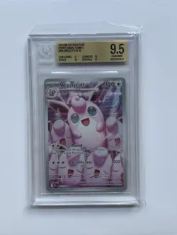 Wigglytuff IR #105 - Pokemon Phantasmal Flames BGS 9.5 Gem Mint 3x10 Subs!!! - Image 1