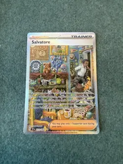 Pokemon TCG Salvatore 212/162 Temporal Forces Special Illustration Rare - Image 1