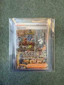 Pokemon TCG Salvatore 212/162 Temporal Forces Special Illustration Rare - Image 3