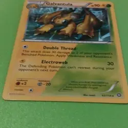 The Pokemon Company Galvantula 42/114 Steam Siege Uncommon Stage 1 90 HP English - Image 1