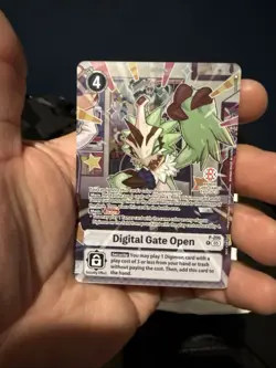 Digimon TCG -Digital Gate Open Bandai Card Fest Promo - NM - English In Hand - Image 1