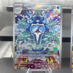 X3 Pokemon Palafin 200/197 Obsidian Flames Illustration Rare Full Art Holo - Image 2