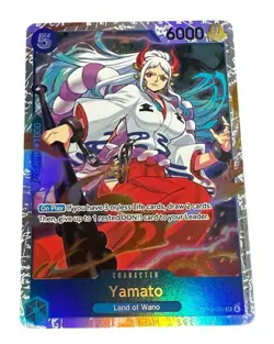 Yamato OP13-054 SR ONE PIECE Tcg Card Game NM Blue - Image 1