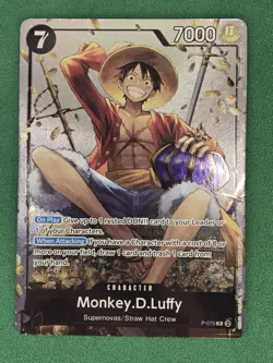 Monkey.D.Luffy (Tin Pack Set Vol. 2) P-075 One Piece Promo Card Foil - Image 3