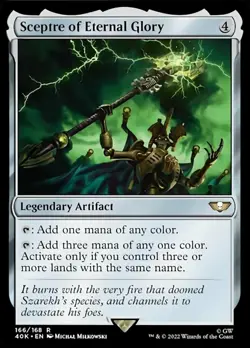 MTG Sceptre of Eternal Glory, NM-Mint, English Universes Beyond: Warhammer 40K - Image 1