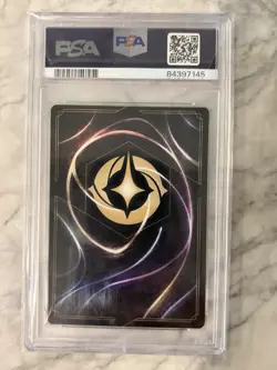 2023 Disney Lorcana En P1 Gen Con Mickey Mouse Musketeer Promo Card PSA 10 - Image 2