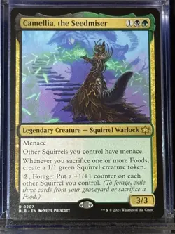 Camellia, the Seedmiser BLB 207 Magic MTG R NM - Image 1