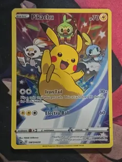 Pikachu-SWSHO20SWSH: Sword & Shield Promo Cards,Promo, #SWSH020 - Image 1