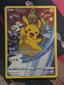 Pikachu-SWSHO20SWSH: Sword & Shield Promo Cards,Promo, #SWSH020 - Image 3