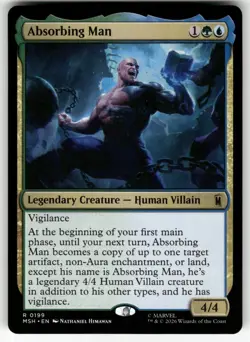 Absorbing Man 199 Rare Marvel Super Heroes Magic: The Gathering Near Mint - Image 1