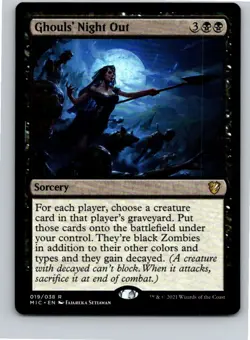 Magic the Gathering Ghouls' Night Out Commander: Innistrad: Midnight Hunt MTG - Image 1