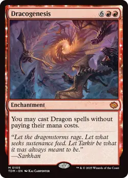 MTG Dracogenesis - Tarkir: Dragonstorm #105 - Image 1