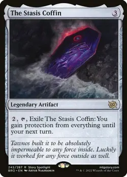 The Stasis Coffin NonFoil The Brothers' War 245 NM MTG - Image 1