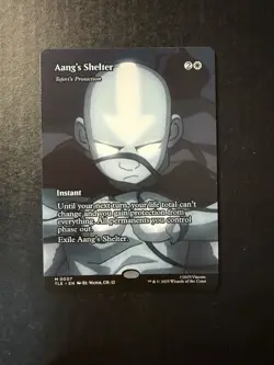 Aang's Shelter - Teferi's Protection (Borderless) MTG Avatar: The Last Airbender - Image 1