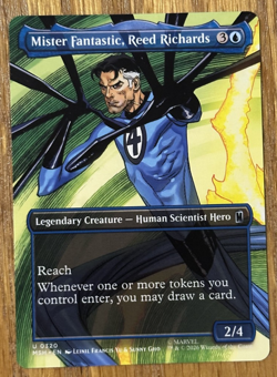 MTG Marvel Super Heroes, Mister Fantastic, Reed Richards - Borderless - Image 1