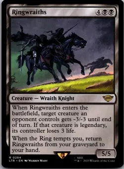 Ringwraiths 284 Universes Beyond: The Lord of the Rings: Magic: The Gathering LP - Image 1