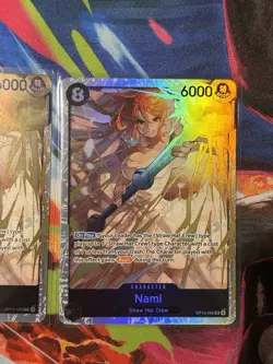 Nami SR OP15-086 + Nami Rare x2 Lot One Piece Adventure on Kami's Island - Image 2
