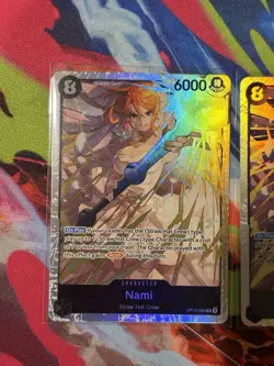 Nami SR OP15-086 + Nami Rare x2 Lot One Piece Adventure on Kami's Island - Image 3