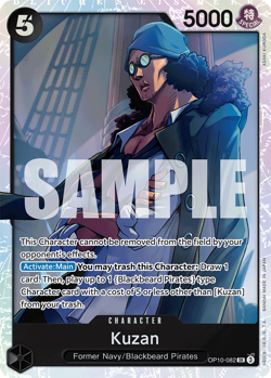 Kuzan OP10-082 Foil ** Royal Blood ** English One Piece TCG - Image 1