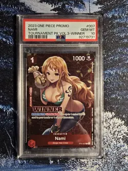 Nami Winner stamp PSA 10 - Image 1