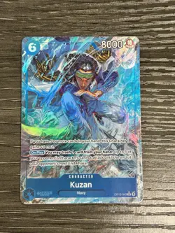 Kuzan (043) (Alternate Art) OP12-043 Legacy of the Master Foil - Image 1