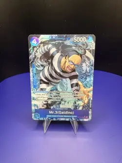 One Piece TCG Mr.3 (Galdino) OP16-056 - SR Alt Art - The Time Of Battle - Image 1