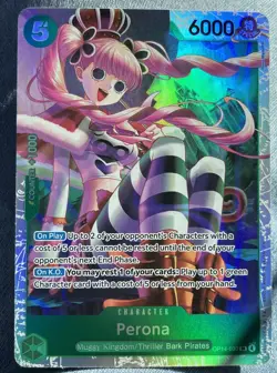 Perona Foil Super Rare OP14-033 One Piece CCG New NM/M - Image 1