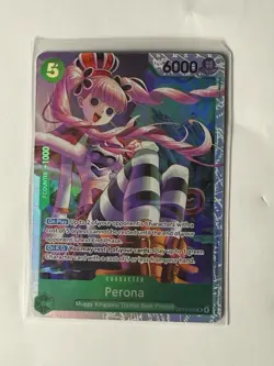 One Piece Perona - OP14-033 The Azure Sea's Seven Foil SR - Image 1