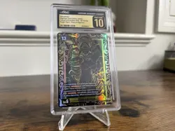 CGC 10 Pristine Digimon Card Game Alt Art Venusmon BT10-042 Tamer's Evolution - Image 4