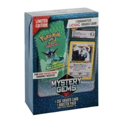 Mystery Gems Pokemon TCG Mystery Gems Box Limited Edition CGC Card + Booster - Image 1