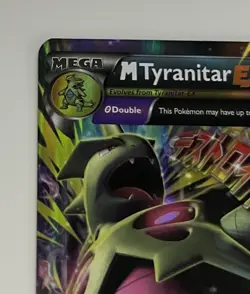 Pokemon TCG Mega M Tyranitar EX Holo Ultra Rare Card Ancient Origins 43/98 - Image 2
