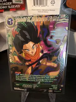 Dragon Ball Super Card Game Android 17 Brainwashed Fighter #Bt20-072 C Foil NM - Image 1