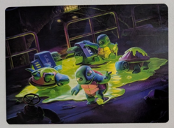 The Ooze Art Series Card (18/54) - TMNT Ninja Turtles, Magic MtG, NM! - Image 1
