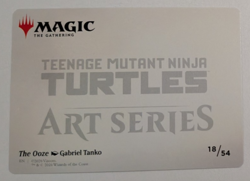 The Ooze Art Series Card (18/54) - TMNT Ninja Turtles, Magic MtG, NM! - Image 2