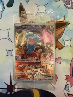 SEALED! Team Rocket's Wobbuffet 203 Sv: Scarlet & Violet Promo Cards Holo - Image 1