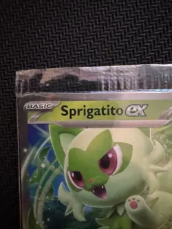SPRIGATITO ex SVP 087 Scarlet & Violet Promo Pokemon Card Factory Sealed - Image 2