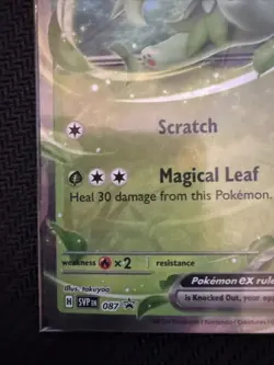 SPRIGATITO ex SVP 087 Scarlet & Violet Promo Pokemon Card Factory Sealed - Image 5