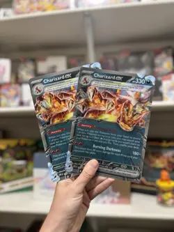 Pokemon Charizard Ex 054/091 Jumbo Holographic Card (2) - Image 1
