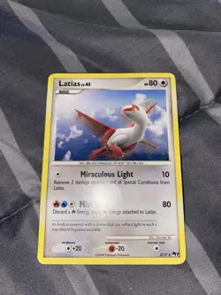 Pokemon Latias POP Series 7 Rare Regular Card 003/017 English 2008 - Image 1