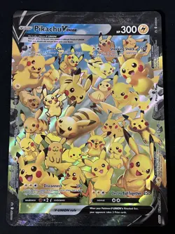 Pokemon TCG Pikachu V Union Jumbo card SWSH 139 NM Fast shipping - Image 1