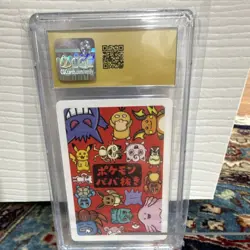 CGC Pristine 10 Squirtle Old Maid JP 2019 Pokemon Playing Cards Graded - Image 2