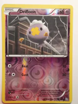 Pokemon TCG 2012 Dragons Exalted Card -- Drifloon 50/124 Reverse Holo - Image 1