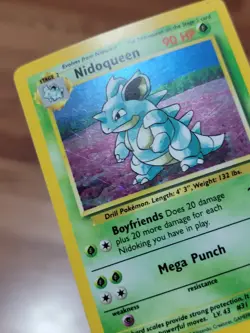 Nidoqueen 7/64 Rare Holo 1999 Jungle Set WOTC Pokemon Cards PL* - Image 2