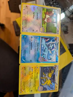 Pokemon TCG Sword & Shield Promo Holo Eevee Vaporeon Jolteon Card Lot - Image 1