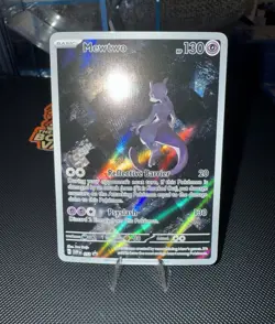 Pokemon TCG Mewtwo Promo Holo 052 Sv: Scarlet & Violet Promo Cards EN 130 - Image 1