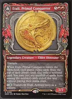 MTG Magic: March of the Machines - Etali, Primal Conqueror - Showcase - Image 1