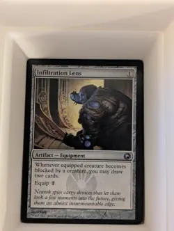 Infiltration Lens 167 Uncommon Scars of Mirrodin Magic: The Gathering Near Mint - Image 1